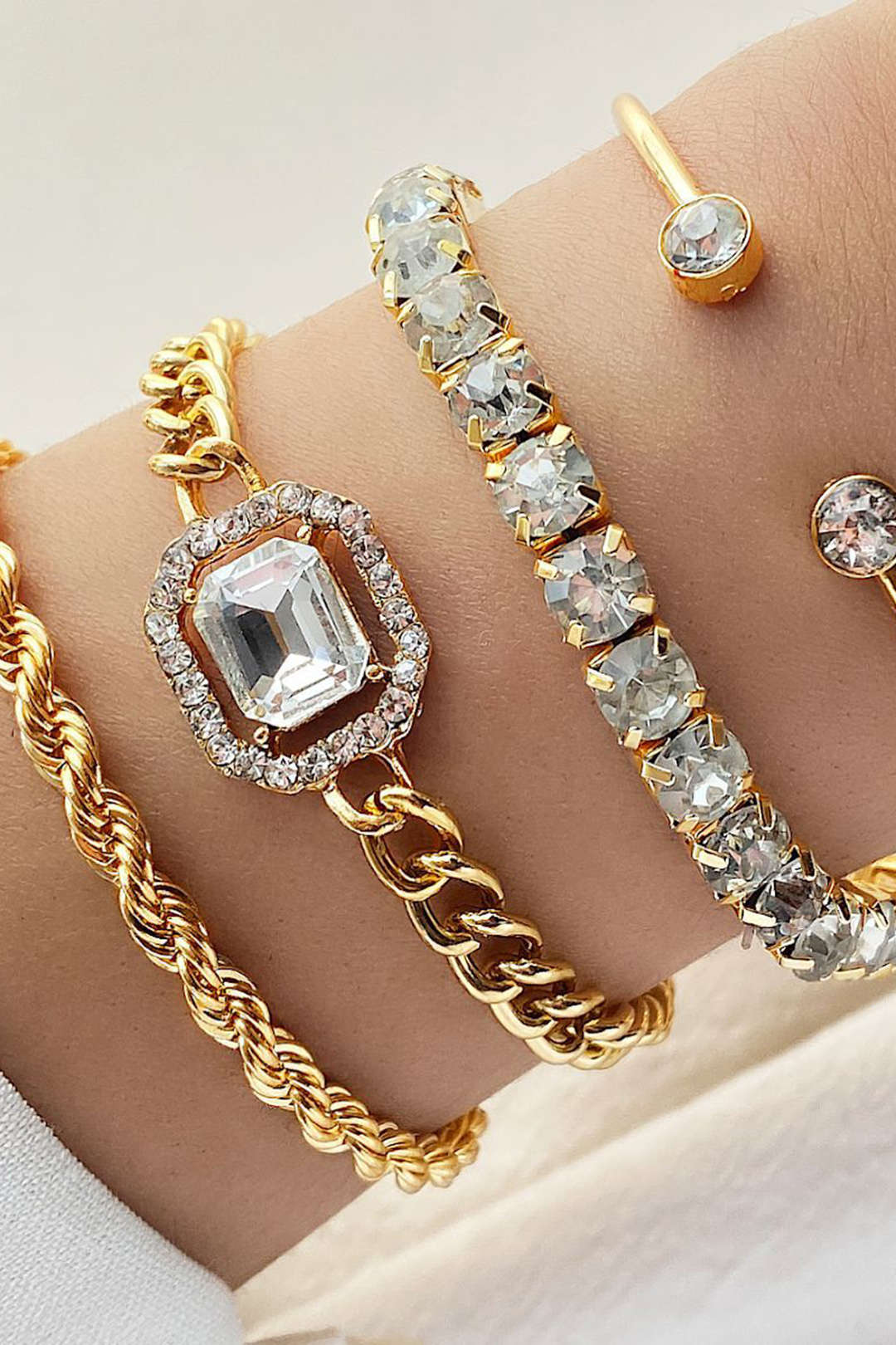 LE CHIC SET ARMBAND | GOLD