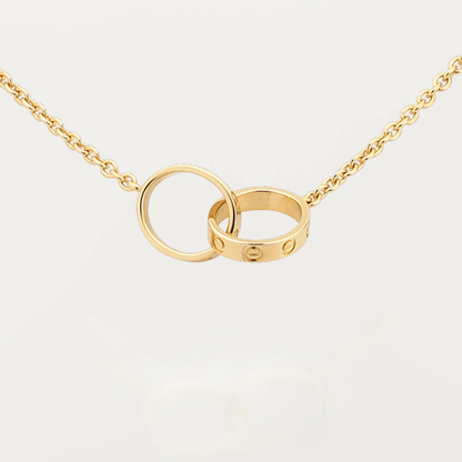 ETERNITY RING HALSKETTE | GOLD