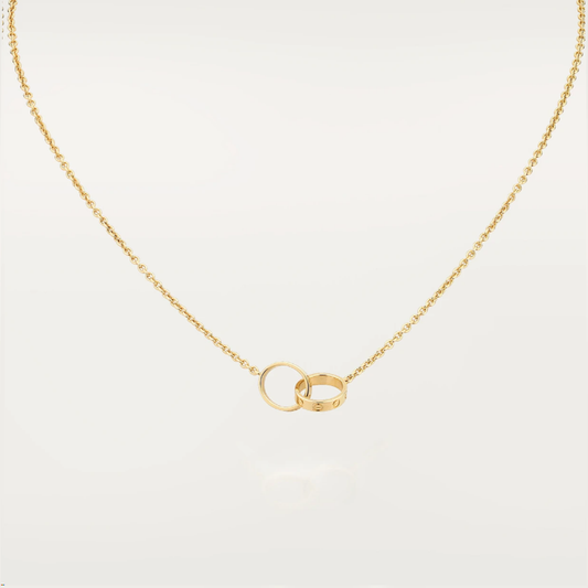 ETERNITY RING HALSKETTE | GOLD