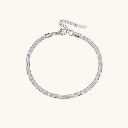 GIA GOLD HERRINGBONE FUSSKETTCHEN