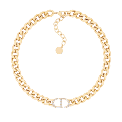 DIANA HALSKETTE DIAMANT - GOLD