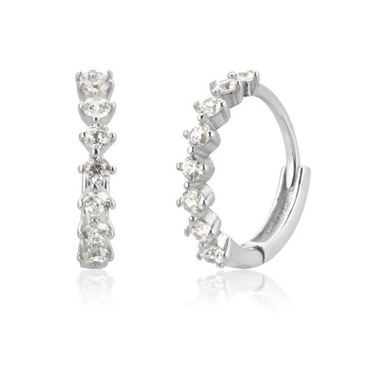 LE CHIC OHRRINGE | SILBER BRILLIANT