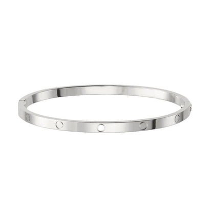 ETERNITY ARMBAND DÜNN | SILBER