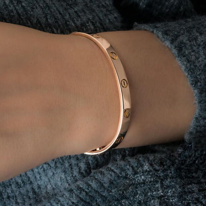 ETERNITY ARMBAND DÜNN | ROSÉGOLD